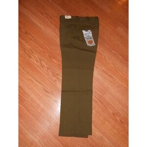 Mens 70's Cowboy Original H‎ Bar C Ranchwear Green Tab 31x29 Dress Pants Slacks!